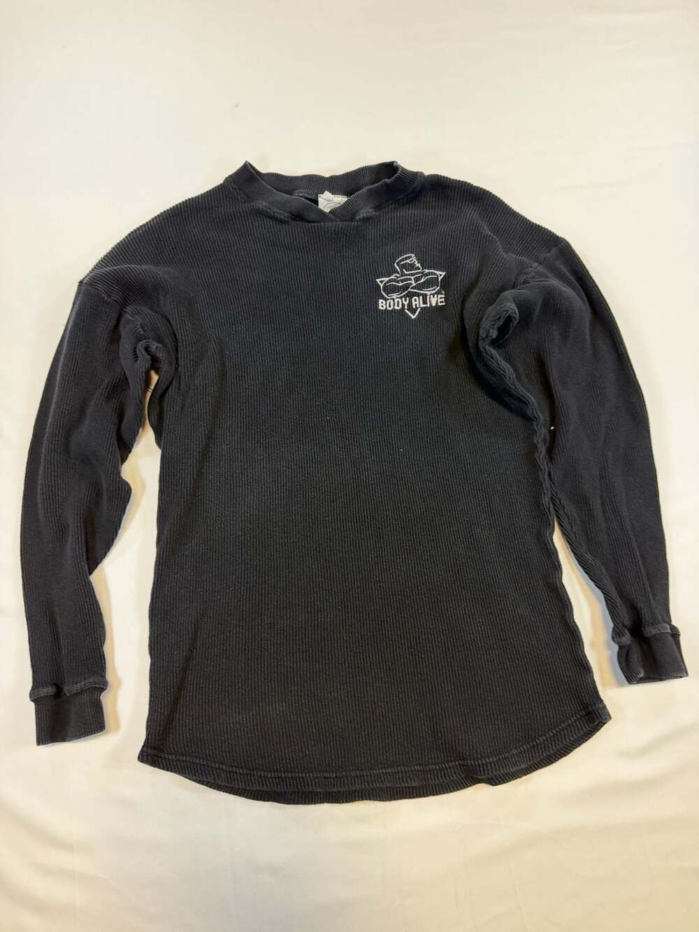 Body Alive Vintage Thermal Long Sleeve Shirt